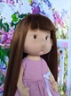 Интерьерная текстильная кукла ручной работы Даяна Hand Made - изображение 2