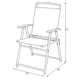 Стілець Rocky Halmar 55х91x66 (V-CH-ROCKY-KR) 073567 - зображення 2