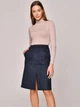 Юбка миди летняя женская Conte Ce Office Chic 19С-1042ТСП S (170-94) Deep Night (4810226525081) - изображение 3