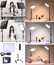 Професійна лампа для фото і відео зйомки LED camera Light MM-240 (24 см) - зображення 2