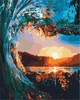 Картина по номерам Brushme Закат сквозь волны 40x50 BS31439 - изображение 1
