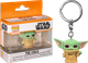 Фигурка брелок Funko Pop Звёздные войны: Мандалорец Малыш Йода Star Wars The Child 4 см FP SW G 132 - изображение 1