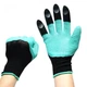 Рукавички для садівництва і земельних робіт з кігтями, гумові GARDEN GLOVE 4505 - зображення 2