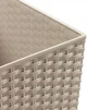 Горшок для цветов Prosperplast RATO с вставкой 2 в 1 Н-40.8 см мокка (70896-7529) - изображение 4