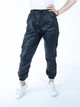 Джоггеры женские из эко-кожа S-L 25331 S - изображение 3
