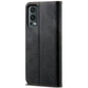 Чехол-книжка с кармашками UniCase Jeans Wallet для OnePlus Nord 2 - Black - изображение 3
