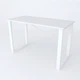 Письменный стол Ferrum-decor Драйв 750x1400x700 Белый металл ДСП Белый 16 мм (DRA120) - изображение 1