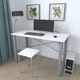 Письменный стол Ferrum-decor Драйв 750x1200x700 Серый металл ДСП Белый 16 мм (DRA092) - изображение 2