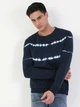 Свитшот мужской Colin's CL1046935NAV M Navy - изображение 1