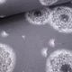 Фланель (байка) Тиротекс кульбабки на сірому, ш. 220 см, пог.м. (2156) - зображення 1
