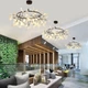 ЛЮСТРА LED PETALS BLACK D160/H35 - зображення 5