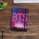 Блокнот Фабрика подарков Скетчбук (блокнот) - группа BTS - изображение 1