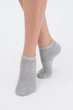 Женские короткие носки 2 пары Giulia WS1 CLASSIC 36/40 Grey light melange низкие носки Джулия классические - изображение 2