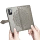 Шкіряний чохол (книжка) Art Case з візитницею для Xiaomi Redmi Note 10 5G / Poco M3 Pro Сірий Без бренду - зображення 5