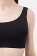Безшовний топ на широких бретелях Giulia TANK TOP L/XL Black, топ спортивний - зображення 4