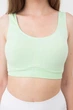 Безшовний топ на широких бретелях Giulia TANK TOP S/M Green-green ash - изображение 3