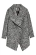 Пальто H&M 32 бело черный 3009086 - изображение 1