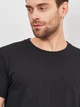 Набор футболок хлопковых длинных мужских Fruit of the loom Valueweight 061363636 L 2 шт Черный (5000000088406) - изображение 4