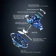 Инновационная игрушка летающий спиннер PTW с LED подсветкой Blue (G0096) - изображение 4