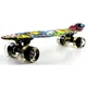 Пенні борд дитячий Space Sport Cool Draft Joker ABEC-7 пластиковий Різнокольоровий 55х15 см (DP-716693028) - зображення 1