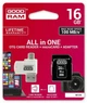 Картка пам'яті MicroSDHC 16GB UHS-I Class 10 GoodRam + SD Adapter + OTG Card reader (M1A4-0160R12) - зображення 2