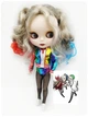 Кукла Blythe TBL Harley Quinn (кукла Блайз Харли Квин) в стильной подарочной упаковке, рост 30 см. (9031) - изображение 10