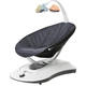 Укачивающий центр 4moms Rockaroo Dark Grey Cool Mesh 5 скоростей качания и MP3 + мобиль с игрушками - изображение 1