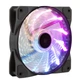 Куллер Fantech Turbine FC-123 вентилятор для корпусу 1200 об/хв RGB підсвічування гідравлічний підшипник - зображення 1