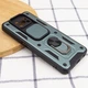 Ударопрочный чехол Camshield Serge Ring для Xiaomi Poco X3 NFC / Poco X3 Pro Зеленый Без бренда - изображение 4