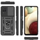 Удароміцний чохол Camshield Serge Ring for Magnet Samsung Galaxy A12 Чорний Без бренду - зображення 2