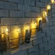 Светящаяся гирлянда мини-прищепки для фото 2м 20led Warm White на батарейках - изображение 1