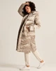 Пуховик женский - зимний пуховик Abercrombie & Fitch AF8368W XS Бежевый - изображение 5