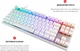 Клавіатура Motospeed K82 Outemu Blue White (mtk82wmb) - зображення 2