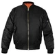 Куртка Бомбер летная US BASIC MA1® FLIGHT JACKET Черная 4XL - изображение 3