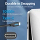 Кабель Type-C-Type-C Vention TPE Round PD 60W 3A 480Mbps 0.5m Black (COSBD) - зображення 7