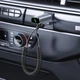 Беспроводной аудиоадаптер ресивер AUX в авто USAMS Aluminum Alloy Car Wireless Audio Receiver US-SJ504 |BT5.0, TF Card| трансмиттер, FM модулятор (US-SJ504) - изображение 6