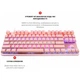 Клавіатура Motospeed K82 Outemu Red (mtk82pmr) Pink USB - зображення 3