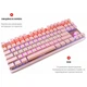 Клавіатура Motospeed K82 Outemu Red (mtk82pmr) Pink USB - зображення 4