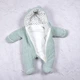 Демісезонний комбінезон велюровий MagBaby Tessera, 80см (9-12міс.), м'ятний - зображення 3