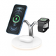 Зарядное устройство Bonola 3-in-1 Wireless Charging Station Dock Magnetic charging 25w White - изображение 1