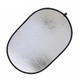 Отражатель овальный Perfect 60х90 см Silver-white 2 в 1 Белый-серебро (541230) - изображение 3