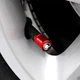 Ковпачки на ніпель захисні з лого Skoda Alitek Sports Red Шкода (4 шт) (67717) - зображення 5