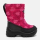 Дитячі зимові чоботи-дутики для дівчинки Kuoma Putkivarsi wool 1303-3753 21 13.5 см Темно-червоні з бордовим і рожевим (6410901445215) - зображення 1
