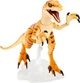 Фигурка Динозавр Велоцираптор Тигр Мир Юрского Периода Jurassic World Velociraptor Tiger Amber Collrction GWP85 - изображение 4