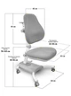 Детское кресло Evo-Kids Omega обивка розовая однотонная Y-220 KP - изображение 3