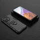 Чохол Fiji Ring для Xiaomi Mi 11 Pro броньований бампер з кільцем чорний - зображення 2