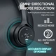 Беспроводные Bluetooth наушники Picun P28X с функцией плеера Black - изображение 5