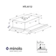 Вытяжка кухонная MINOLA HTL 6112 I 650 LED - изображение 2