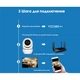 Беспроводная 1080P WiFi радионяня/видеоняня YCC365 FHD камера видеонаблюдения с датчиком движения, ночным видением microSD Белая (355246689) - изображение 5
