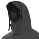 Куртка мембрана з флісовою підкладкою MIL-TEC Wet Weather Jacket, Black, 2XL - зображення 8
